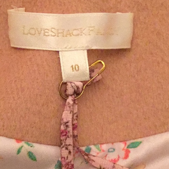 NWT Love Shack Fancy Lula Blazer Rose Stone 10 - Picture 10 of 14